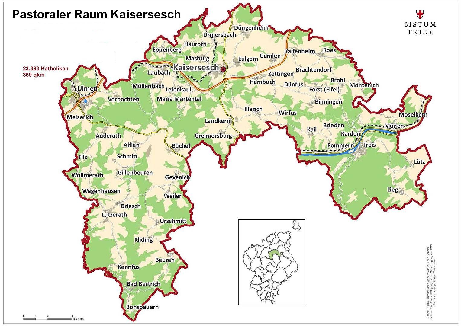 Pastoraler Raum Kaisersesch im Bistum Trier