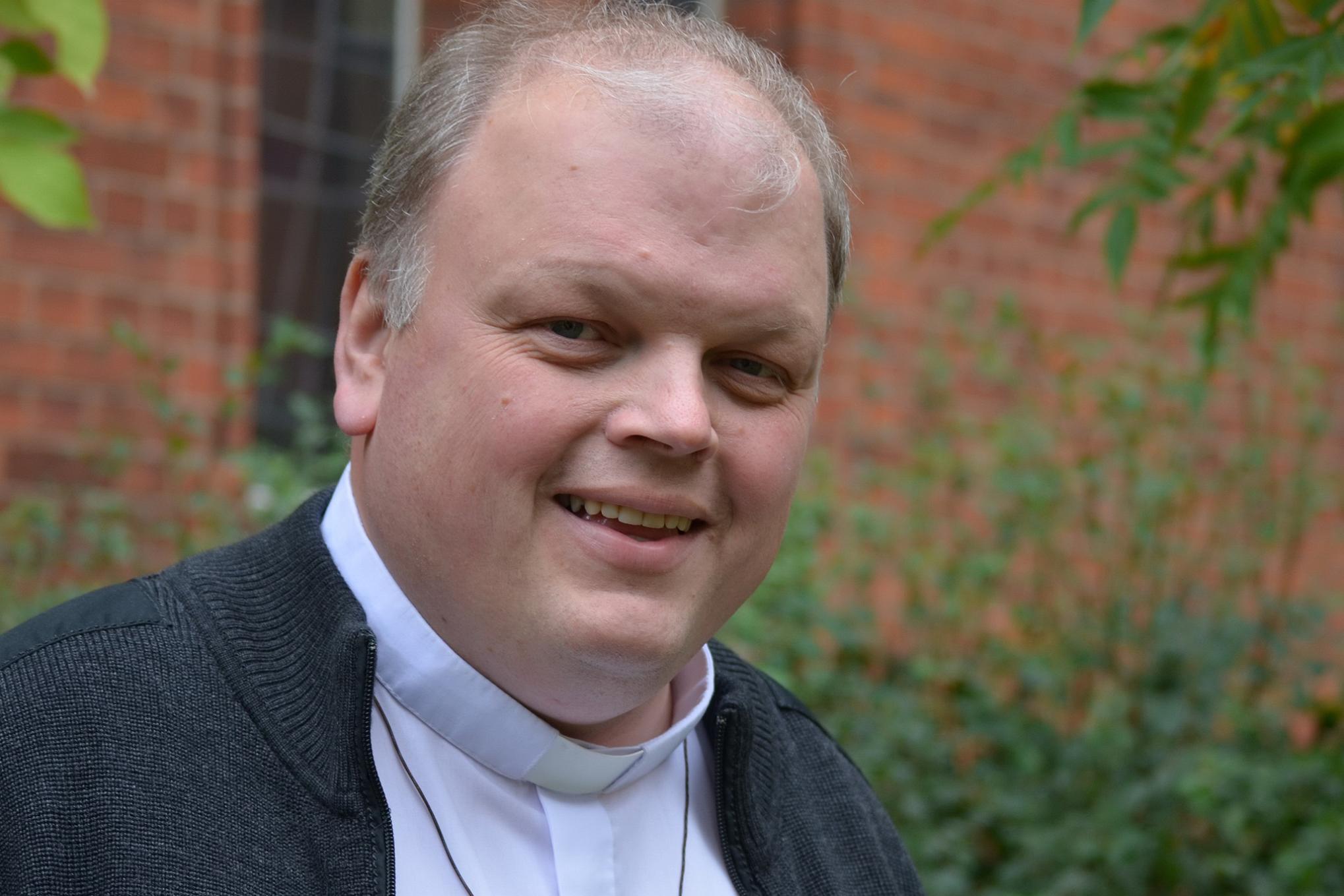 Zelebrant des Gottesdienstes ist Pater Christoph Kübler.